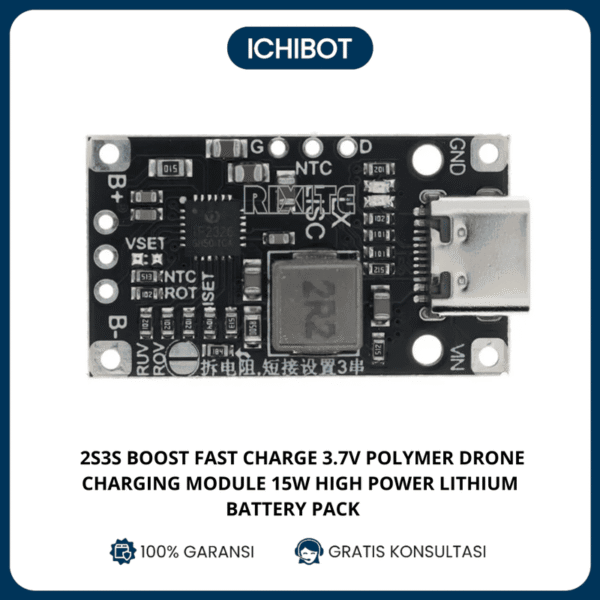 233S Boost Charger 3.7V LiPo 15W Fast Charge Drone Lithium High Power