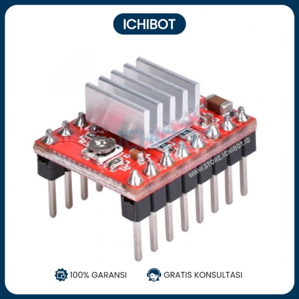 A4988 Stepper Motor Driver + Heatsink 3D Printer RAMPS CNC Board