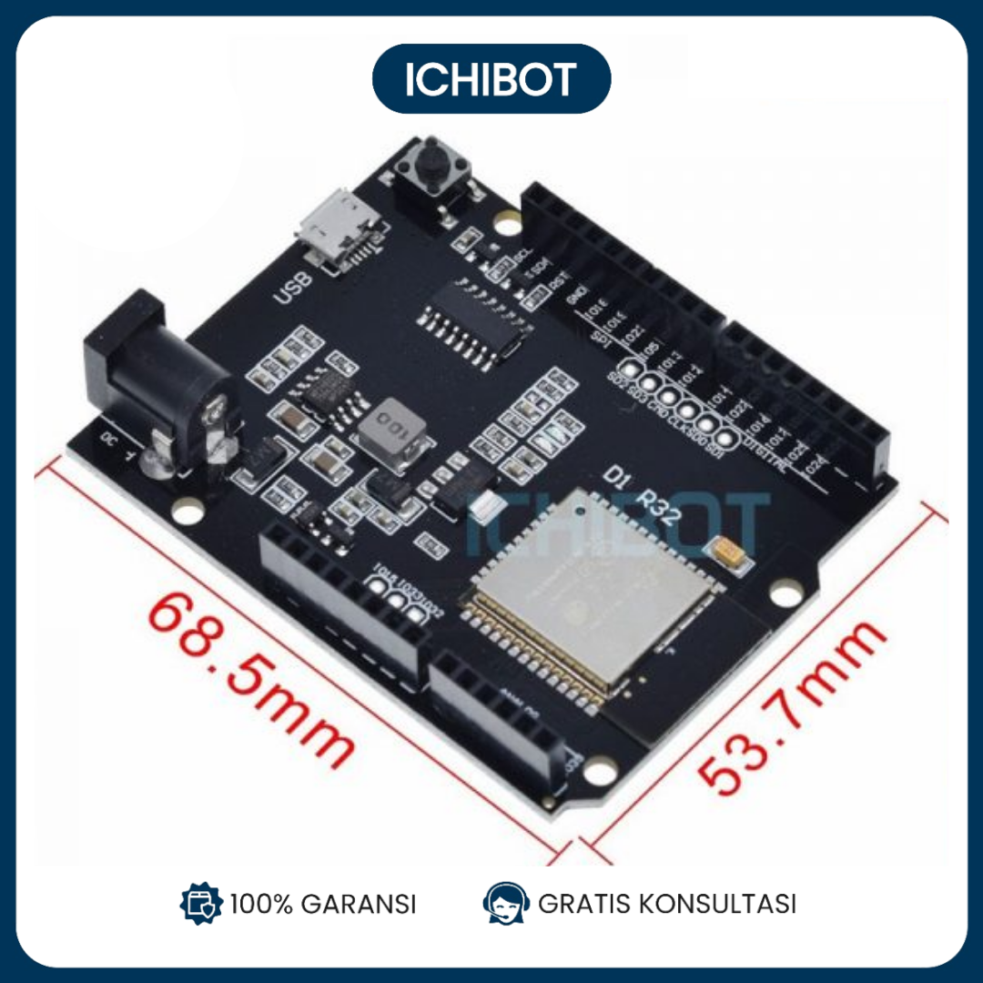 WEMOS UNO D1 R32 WiFi Bluetooth ESP32 Development Board 4MB Flash
