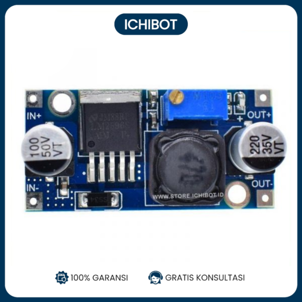 LM2596 DC-DC Step Down 3A Buck Converter Adjustable 3-40V