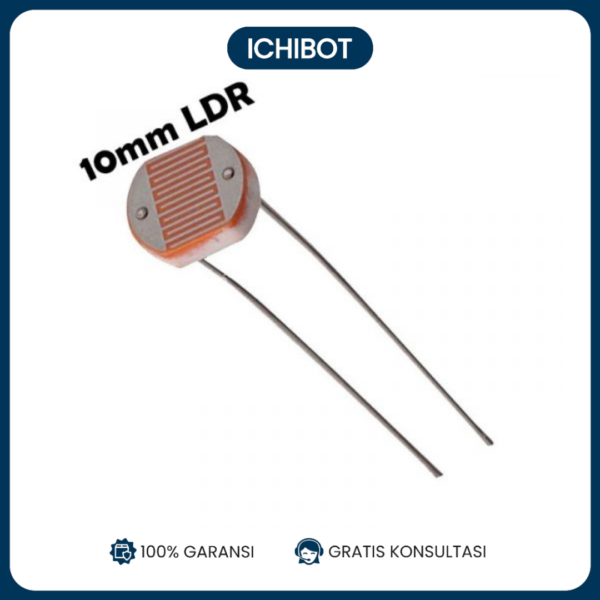 LDR 10mm GL10528 Light Dependent Resistor Photoresistor Sensor