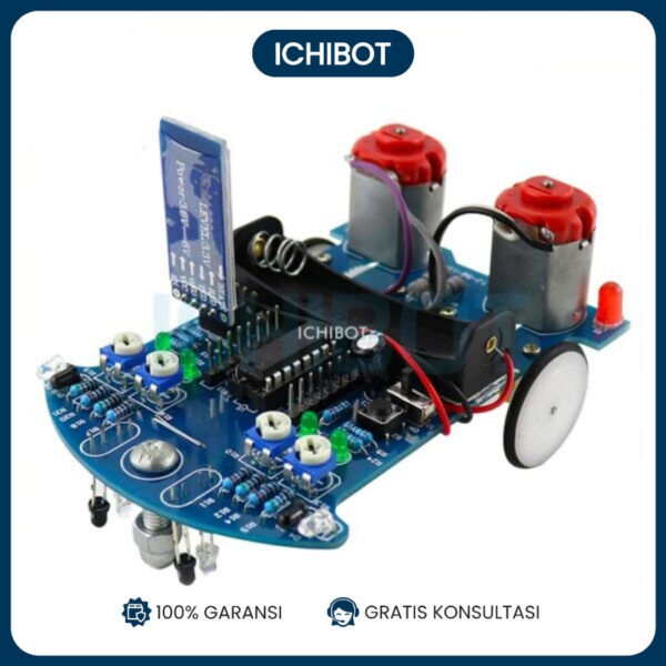 DIY Bluetooth remote control car kit robot solder soldering D2-6