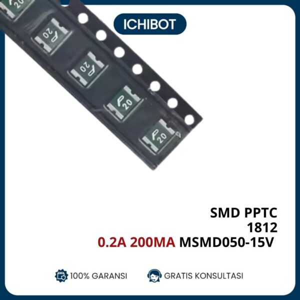 SMD PPTC 1812 0.2A Self Recovery Fuse MSMD050 15V 200mA RFuse Resettable