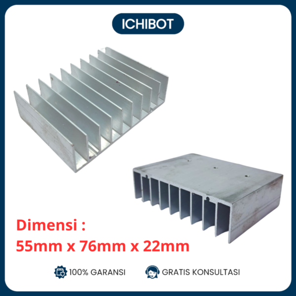 Heatsink 55 x 76 x 22