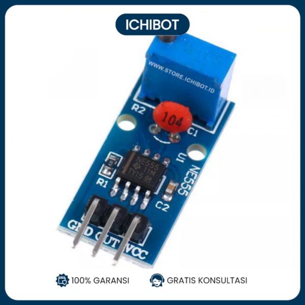 NE555 Frequency Pulse Generator