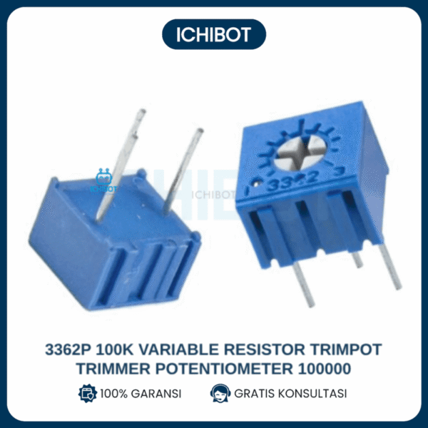 3362P 100K Variable Resistor Trimpot Trimmer Potentiometer 100000