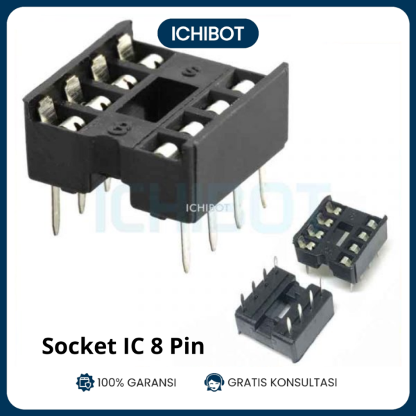 (10pcs) Socket IC 8 Pin 8P 8Pin IC Socket Connector