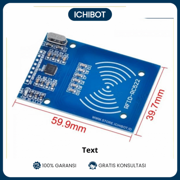RFID Reader Writer module RC522 Arduino Compatible - Image 3