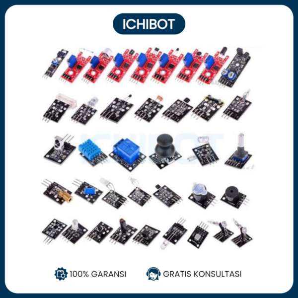 37 In 1 Sensor Module Kit For Arduino 37 Modul Sensor