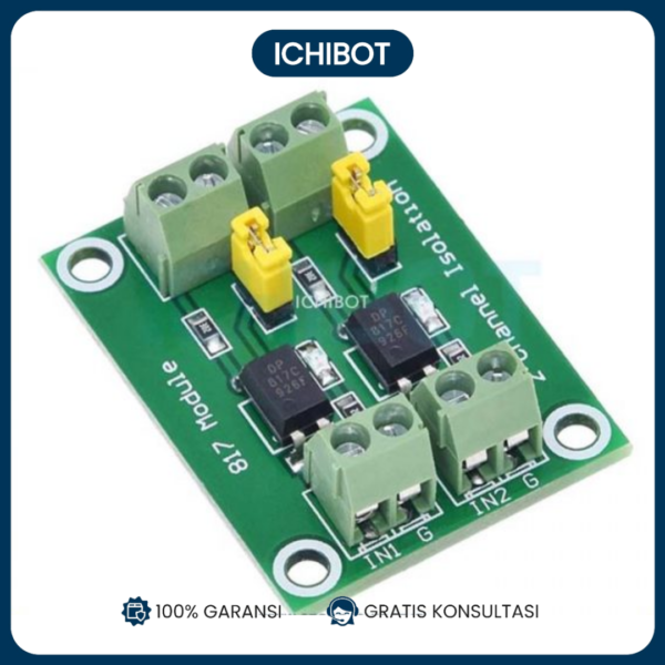 817 Optocoupler 2Ch 2 Channel Voltage Control Adapter Module