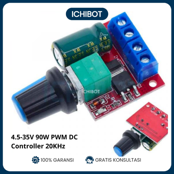 PWM Motor DC Speed Controller 5V-35V 5A Switch Function LED dimmer