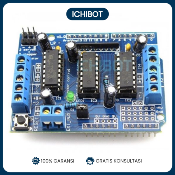 Driver Shield L293D L293 Motor DC Stepper Servo Arduino UNO