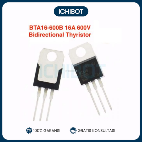 BTA16-600B 16A 600V Bidirectional Thyristor TO-220 BTA16 Triode