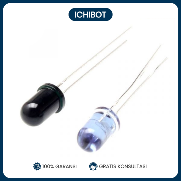 1 Pasang 5mm Infrared Transmitter Receiver 940