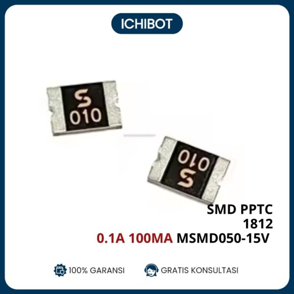 SMD PPTC 1812 0.1A Self Recovery Fuse MSMD010 15V 100mA RFuse Resettable