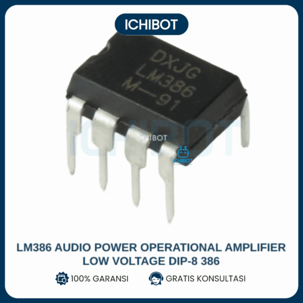 LM386 Audio Power Operational Amplifier Low Voltage DIP-8 386