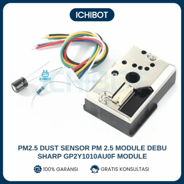 PM2.5 Dust Sensor PM 2.5 Module Debu Sharp GP2Y1010AU0F Module