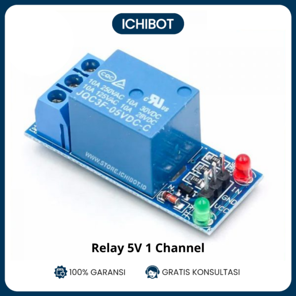 Relay 5V 1-Channel Module Arduino ESP32 Optocoupler Low Trigger
