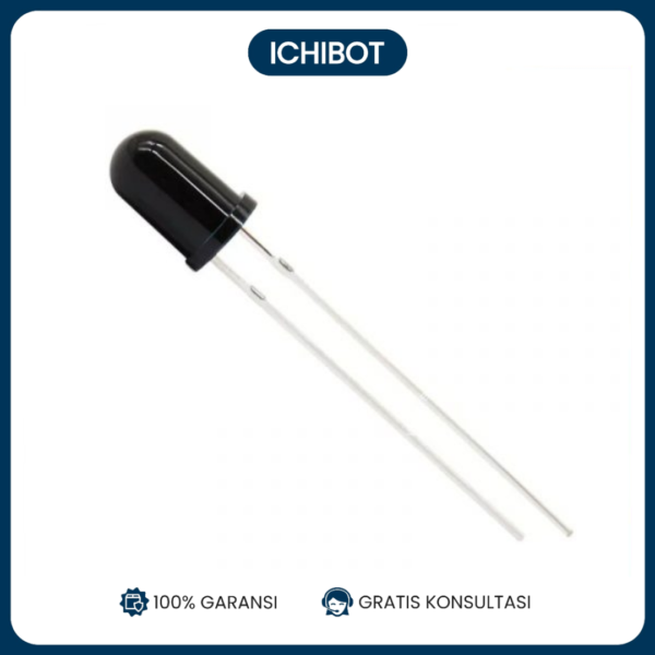 (10pcs) 5MM Flame Sensor Receiver Tube 940nm Infrared 5 mm 5mm