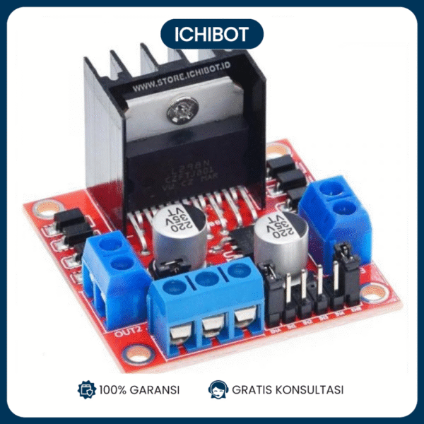 Modul Driver Motor DC H Bridge L298 L298N - Image 3