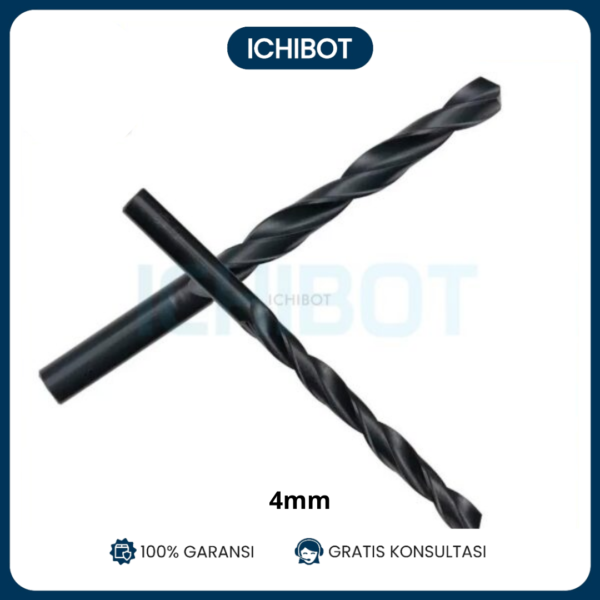 4mm Mata Bor 4 mm 0.4cm Twist Drill Bit PCB Lubang
