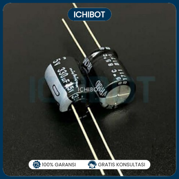 Elco 330uF 35V Capacitor Kapasitor Elko