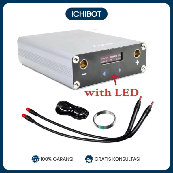Portable spot welding machine 23Wh 5500 mAh 650mA 0.1-0.15mm handheld mini small DIY accessories 18650 lithium battery nickel sheet welding machine full set of accessories