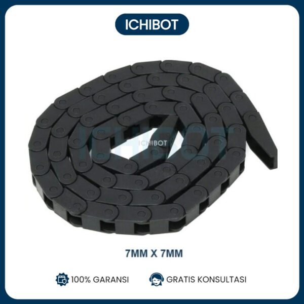 Drag Chain 7x7mm CNC Wire Cable Carrier Kabel Holder 7mm 1 Meter