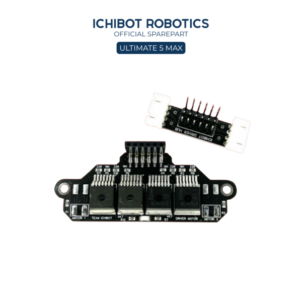 Driver Motor ICHIBOT Mosfet v4 [Dual H-bridge BTS7960] - SOCKET