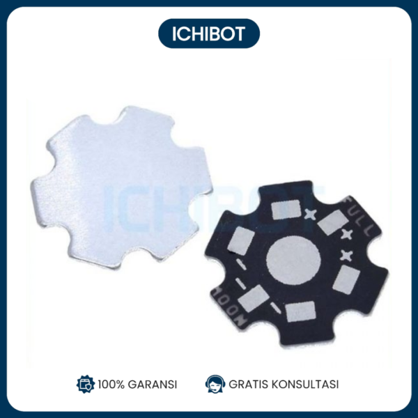 (10pcs) LED Heat Sink 1W 3W 5W High Power Aluminum Substrate