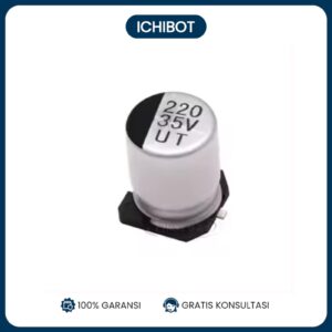 220uF 35v 8x10.5 SMD SMT Capacitor Elco Elko Kapasitor 220 uF