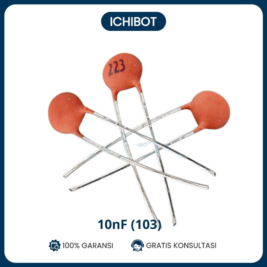 10nF Capacitor Ceramik Kapasitor Keramik 103 10 nF