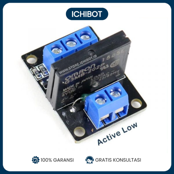 Modul Solid State Relay SSR 1Ch 1 Channel - Aktif Low