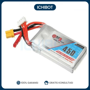 Gaoneng GNB 11.1V 450mAh 80/160C 3S Lipo Battery JST/XT30 Plug