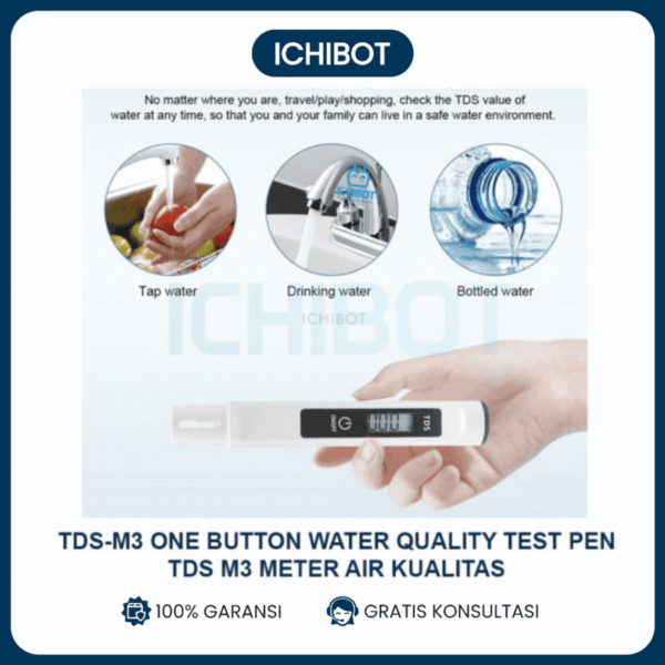 TDS-M3 One Button Water Quality Test Pen TDS M3 Meter Air Kualitas