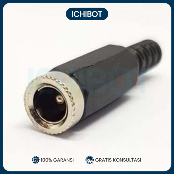 Soket DC Jack 5.5x2.1mm Female PCB Panel Mount Power Connector