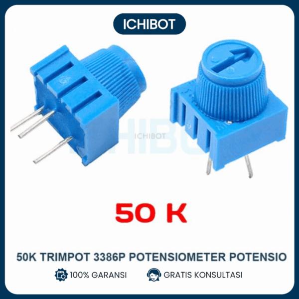 50K Trimpot 3386P Potensiometer Potensio 500 50000