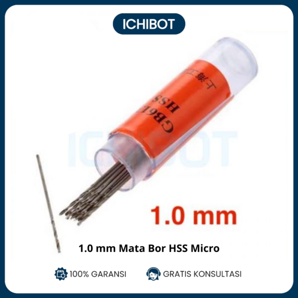 1 mm Mata Bor HSS Micro