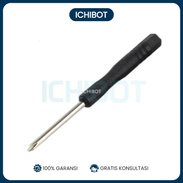 Obeng + Plus Mini Kecil Philips Screwdriver Cross M1.5 M2 M3 3mm 2mm