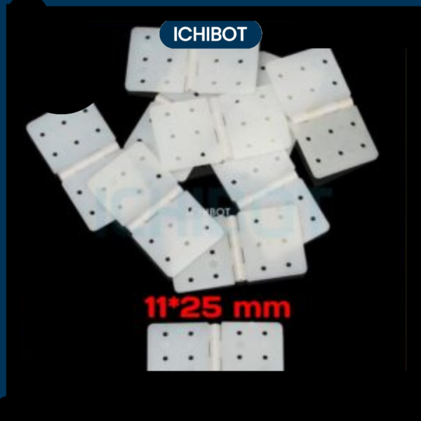 11x25mm Engsel Plastik Kecil Pesawat Nylon RC Spare Part 11x25