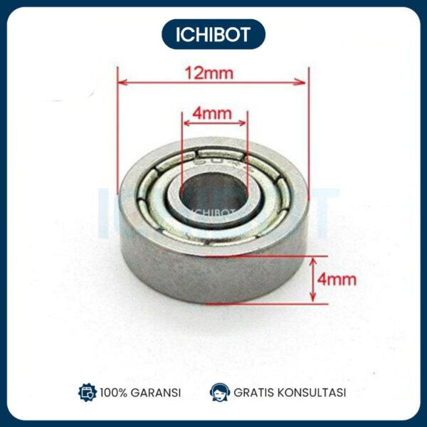 604zz 4x12x4 Bearing Laker Ball 4*12*4 4mmx12mmx4mm 4mm 12mm Laher