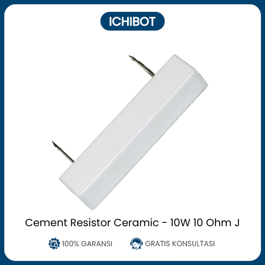 Cement Resistor Ceramic - 10W 10 Ohm J