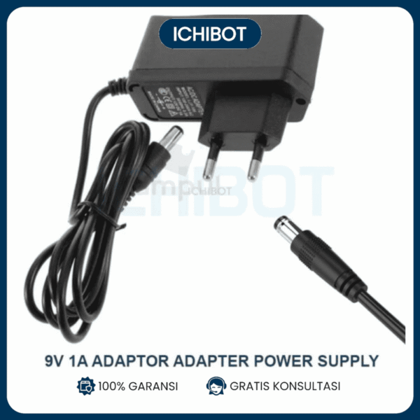 9v 1A Adaptor Adapter Power Supply European Socker