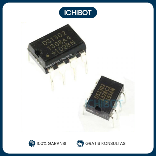 IC DS1302 Real Time Clock RTC DIP-8