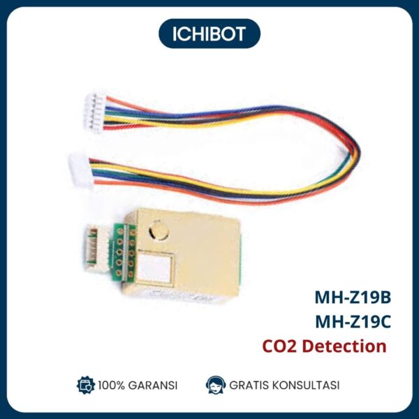 MH-Z19B Sensor Karbon Dioksida Inframerah - Carbon Deoxide Sensor - 400-500ppm