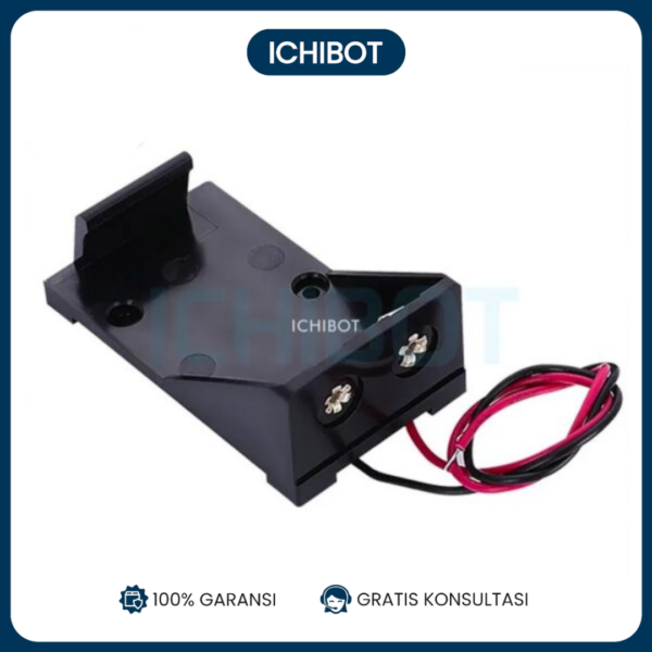 9V Kotak Baterai 9 Volt Battery 6f22 Box Holder Socket kabel