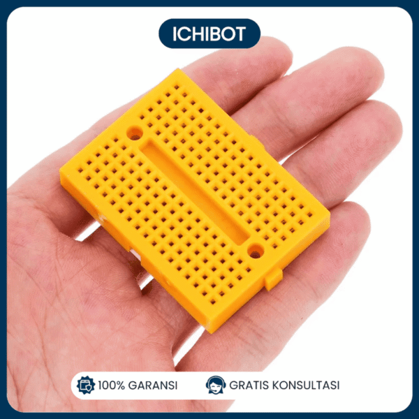 Breadboard - Small Experimental Board untuk Prototyping Elektronik - SYB-170 Mini - Yellow