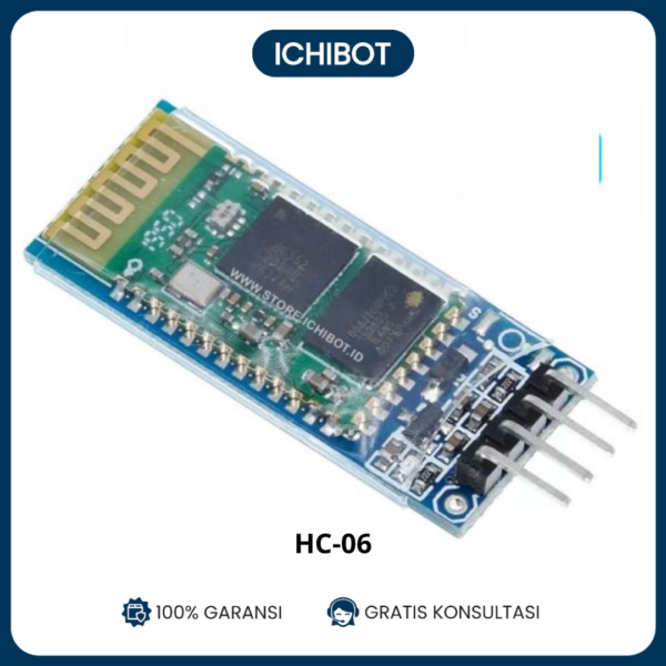 HC-06 Slave Bluetooth Module UART Serial Communication 2.4GHz