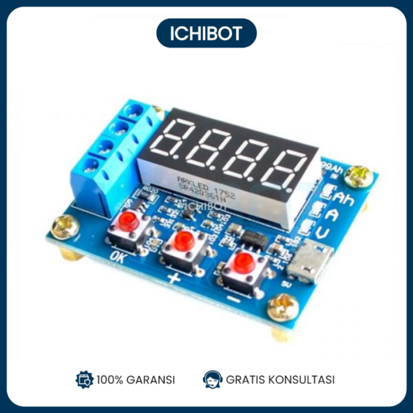 ZB2L3 Battery Capacity Tester Discharge 1.2V - 12V Baterai 18650