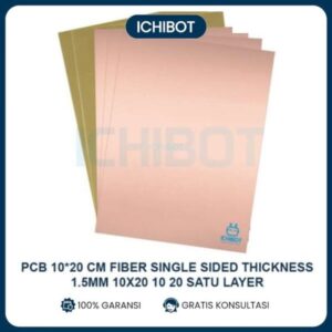 PCB 10*20 cm Fiber Single Sided Thickness 1.5mm 10x20 10 20 Satu Layer